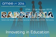 The AMEE Conference provides an opportunity for all
with an interest in medical and health professions
education to meet together to hear about what’s new,
to share ideas and to network with colleagues from
around the world. Over three thousand participants from
one hundred countries are expected, bringing with
them a rich range of cultural experiences, and making this
the largest annual international medical and health
professions education conference.