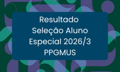 RESULTADO ALUNO ESPECIAL 2026/3