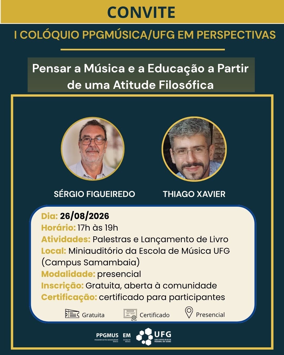 I COLÓQUIO PPGMÚSICA/UFG EM PERSPECTIVAS