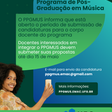 Edital Credenciamento PPGMUS