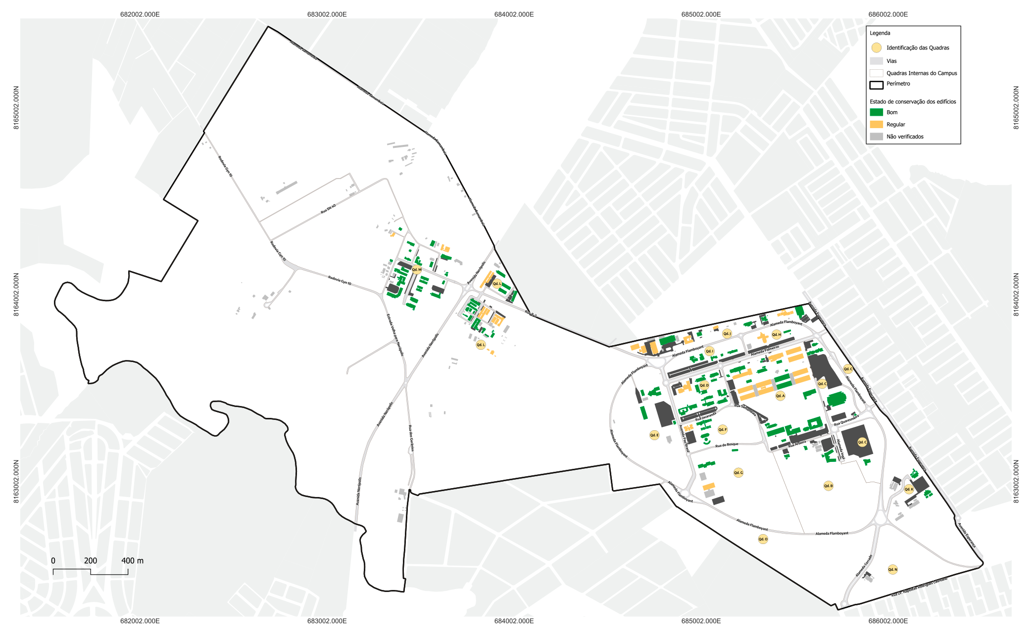 Mapa Samambaia