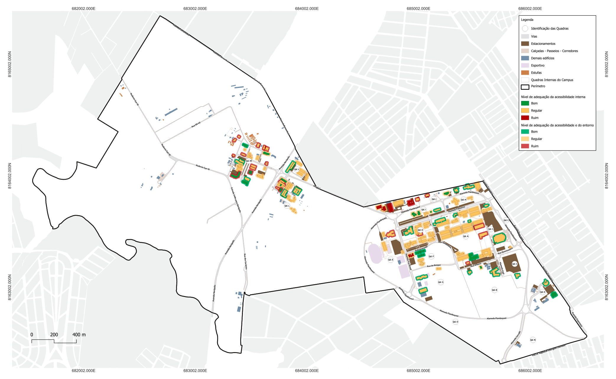 Mapa Samambaia