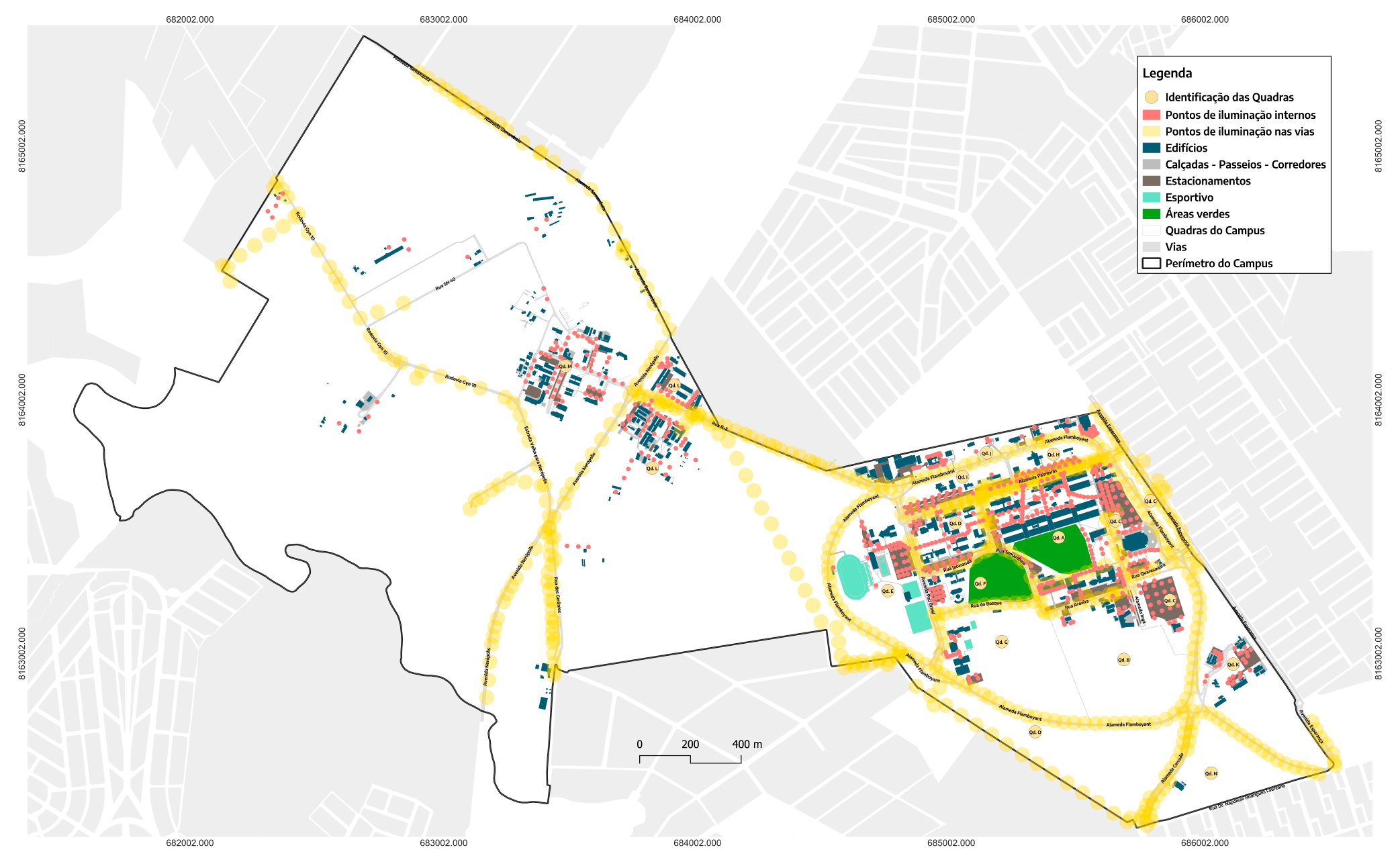 Mapa Samambaia