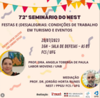 72° Seminário do NEST