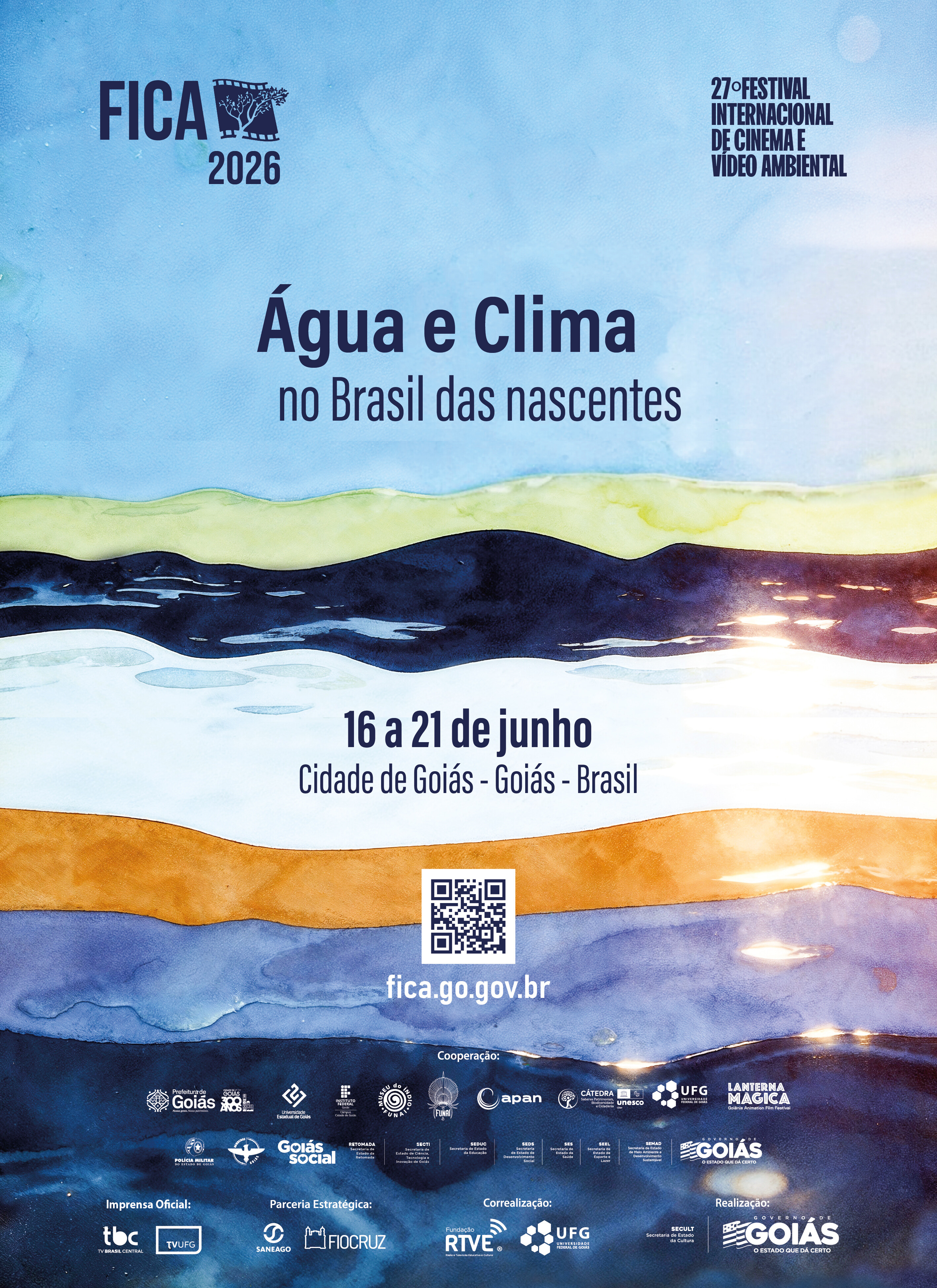 Cartaz Fica 2026