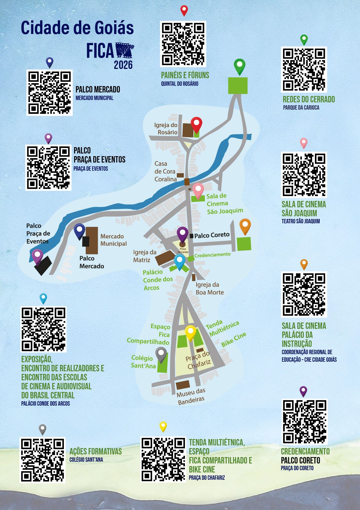 Mapa do Evento