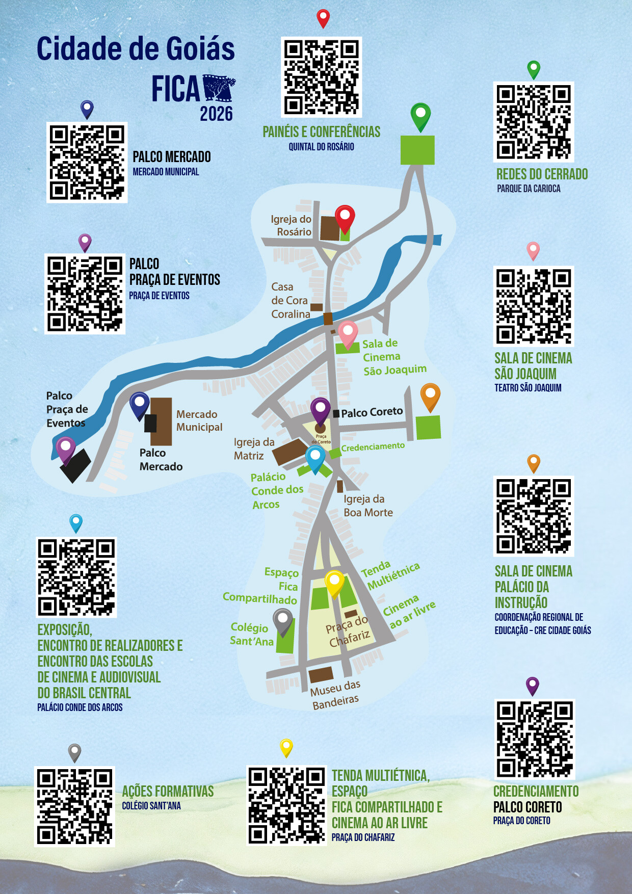 Mapa do Evento 2026