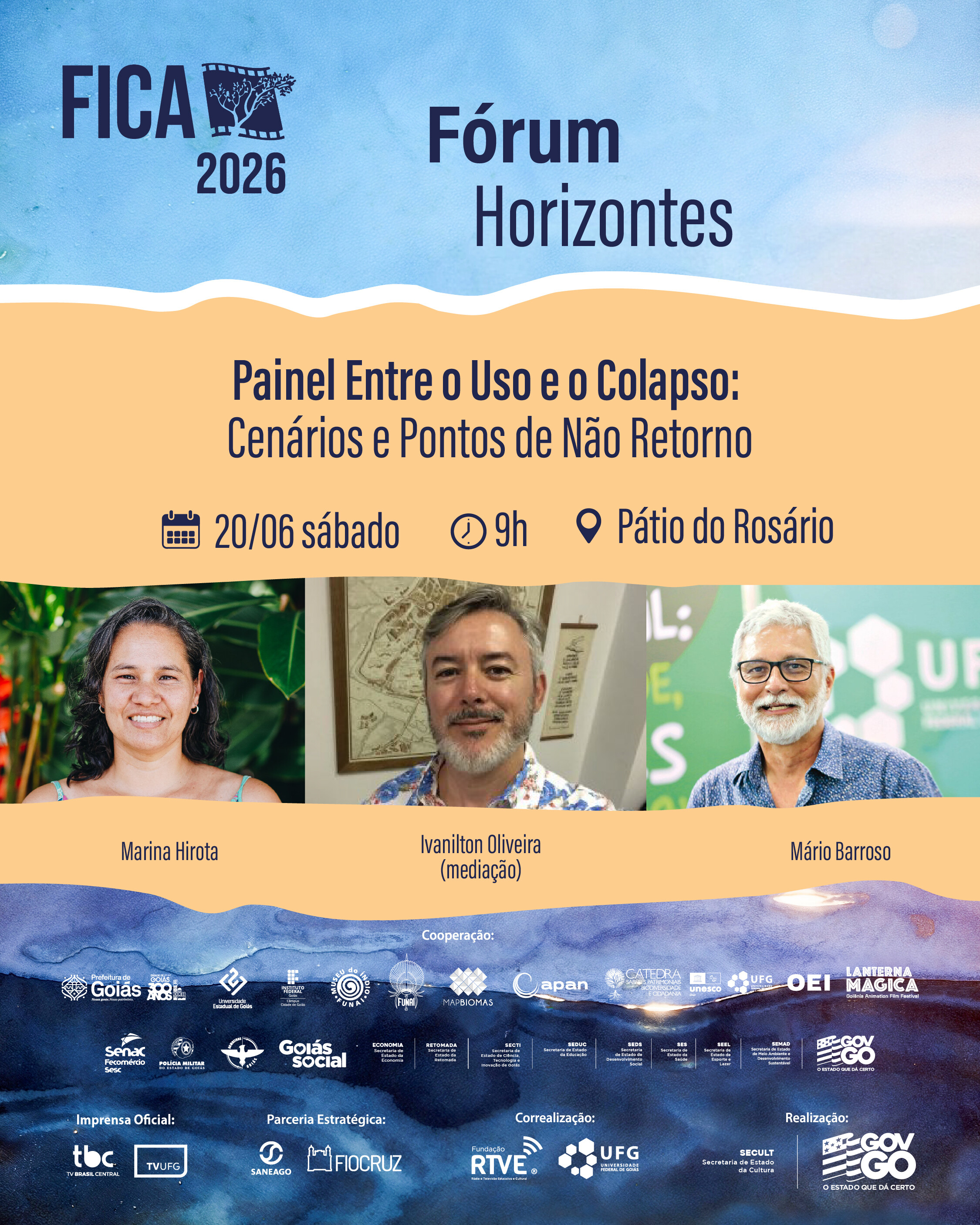 Painel Entre o Uso e o Colapso: Cenários e Pontos de Não Retorno
