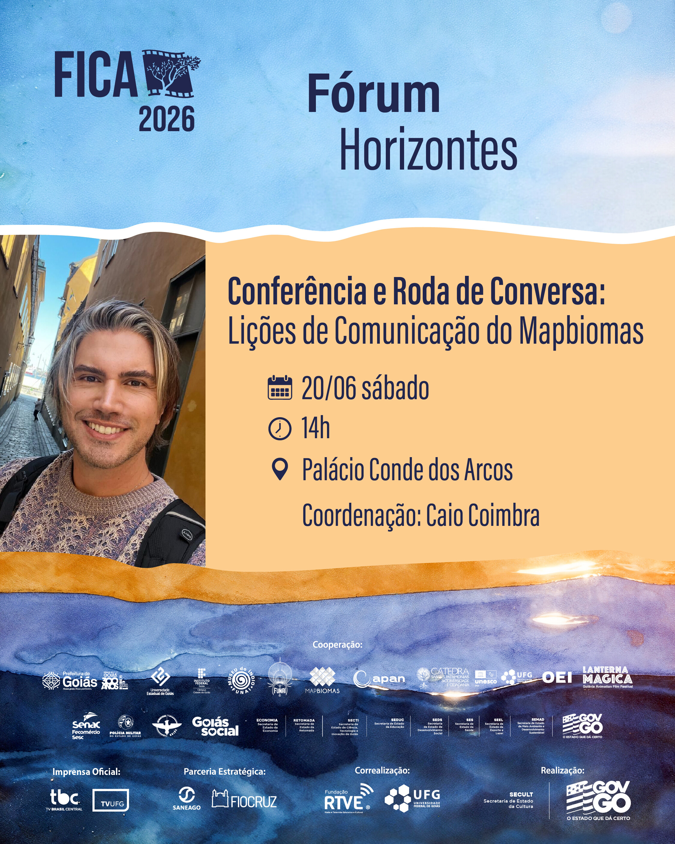 Conferência e Roda de Conversa: Lições de Comunicação do Mapbiomas