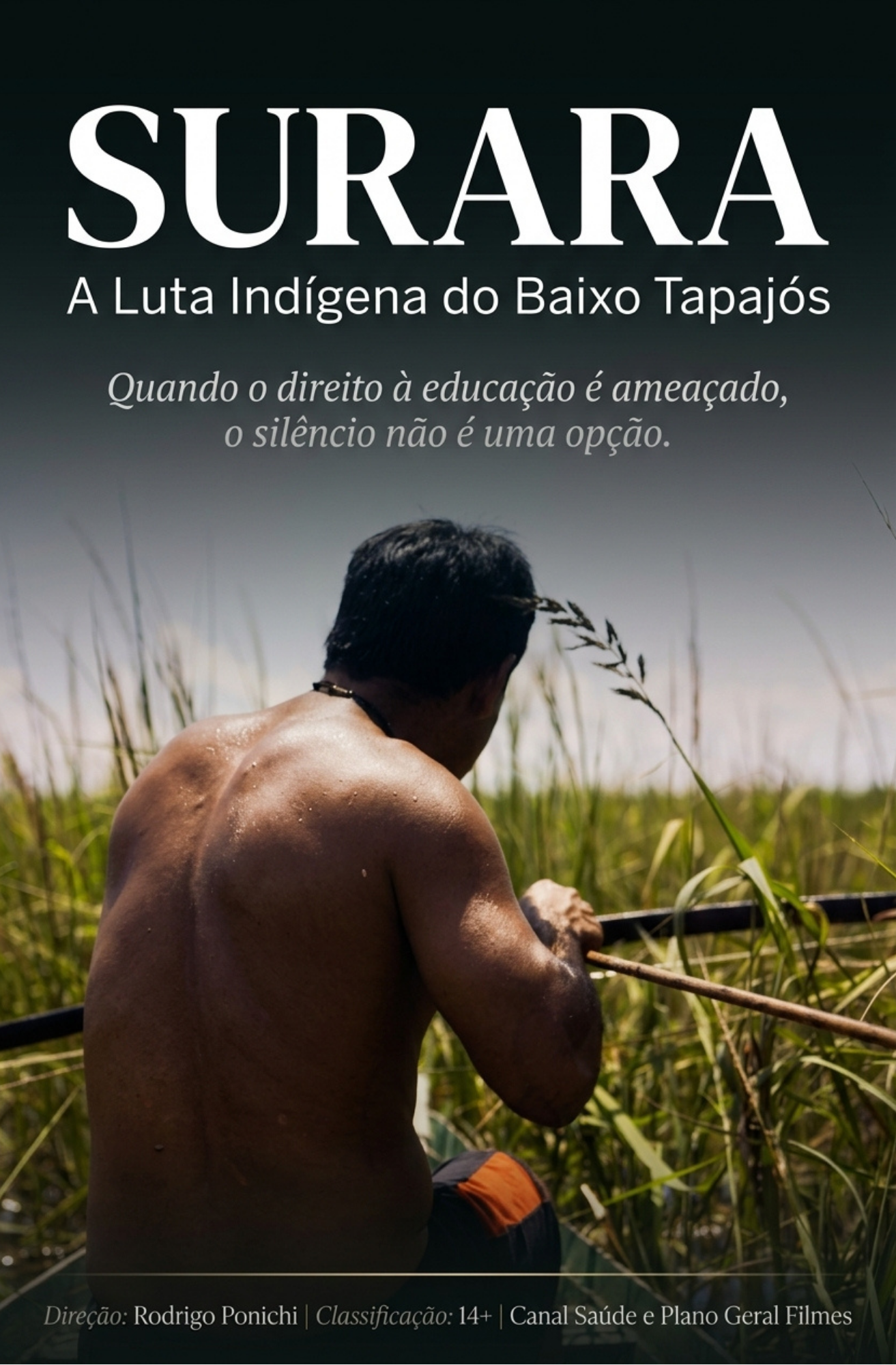 Cartaz "Surara - A Luta Indígena do Baixo Tapajós"