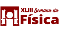  XLIII Semana da Física 2026 Logo Vermelha