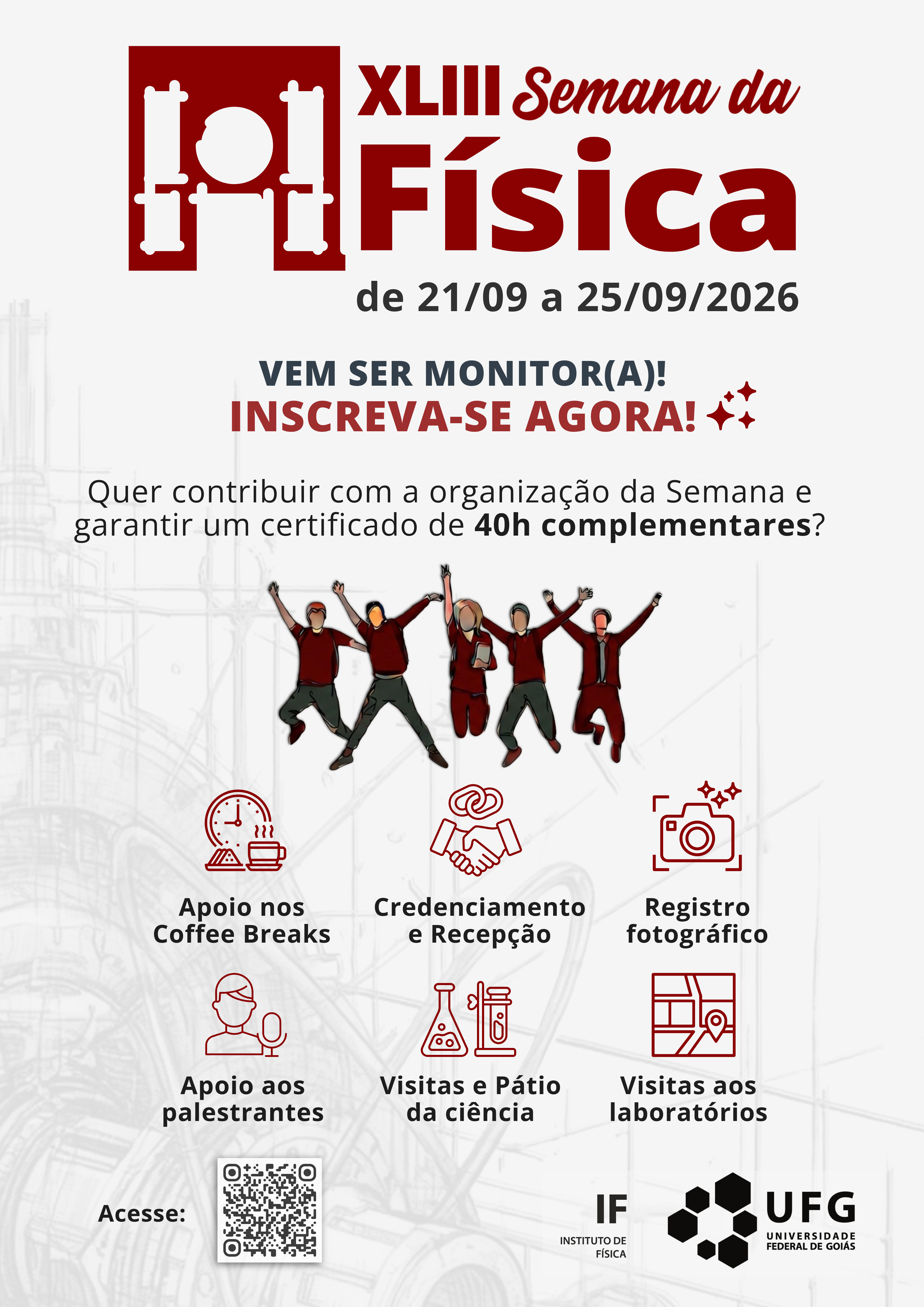 Poster A3 XLIII Semana da Física - MONITORIA