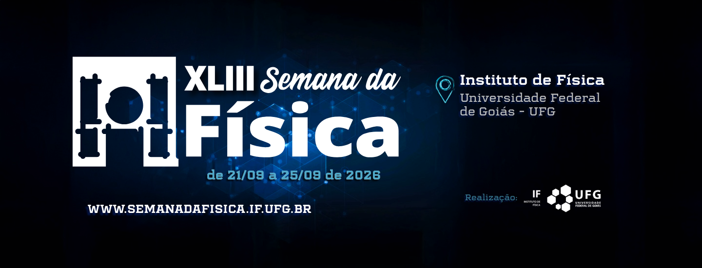 XLIII Semana da Física 2026-10-Banner XLIII S F