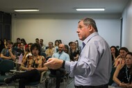 Palestra realizada pelo Dr. Roger Chammas no IPTSP-UFG