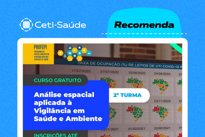 Ceti-Saude Recomenda Análise espacial - destaque site