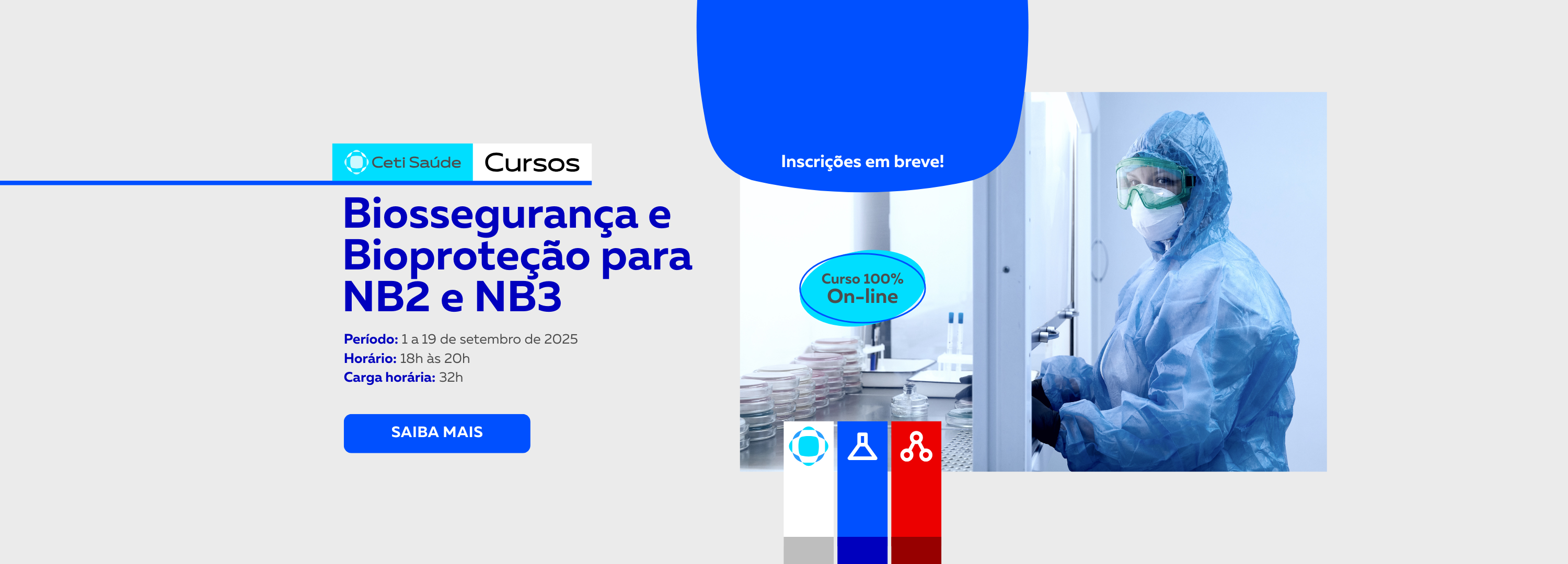 Biossegurança e Bioproteção para NB2 e NB3
