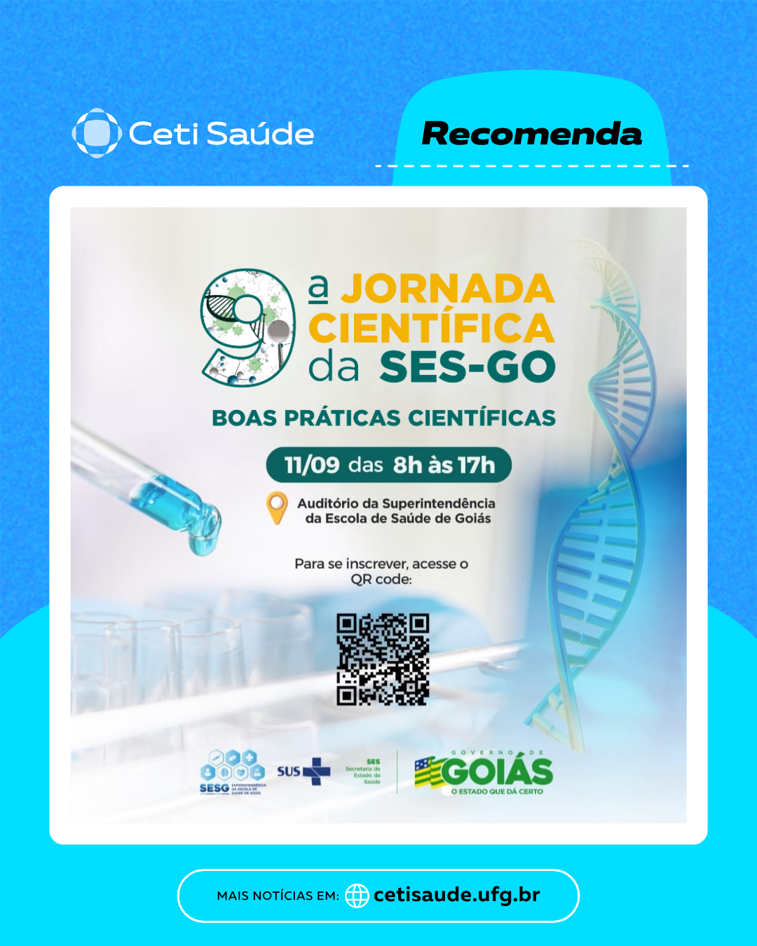 Ceti-Saúde Recomenda - Jornada SES -  feed
