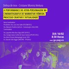 Cartaz de defesa Cristiane Ventura