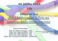 Cartaz defesa Aline