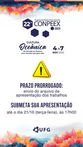 Prorrogação Envio das Apresentações