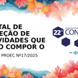 Capa de Notícia - edital de seleção de atividades conpeex 2025