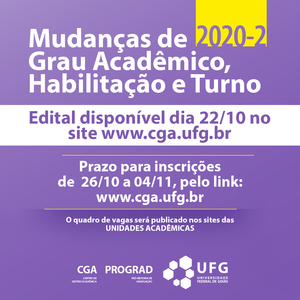 post Edital Mudanças de grau, turno e Habilitação 2020 2 post Edital Mudanças de grau, turno e Habilitação 2020 2