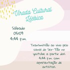 VIRADA CULTURAL VIRADA CULTURAL