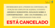 CANCELAMENTO LIVE