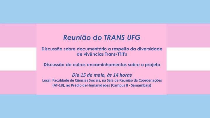 REUNIAO TRANS UFG