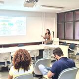 Palestra sobre fungos de caverna 
