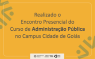 Banner encontro presencial realizado