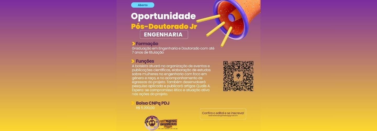 banner de edital de seleção 