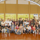Estudantes participam de atividades práticas e  durante ação de eeducativasxtensão realizada no IFG – Campus Senador Canedo.