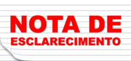 Nota de Esclarecimento Nota de Esclarecimento