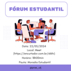 fórum estudantil 