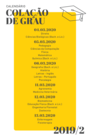 COLAÇÃO DE GRAU 2019/2