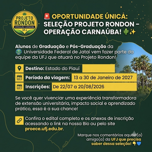 Seleção do Projeto Rondon