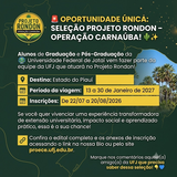 Seleção do Projeto Rondon
