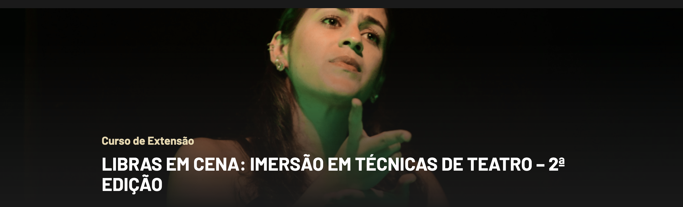 Libras em Cena