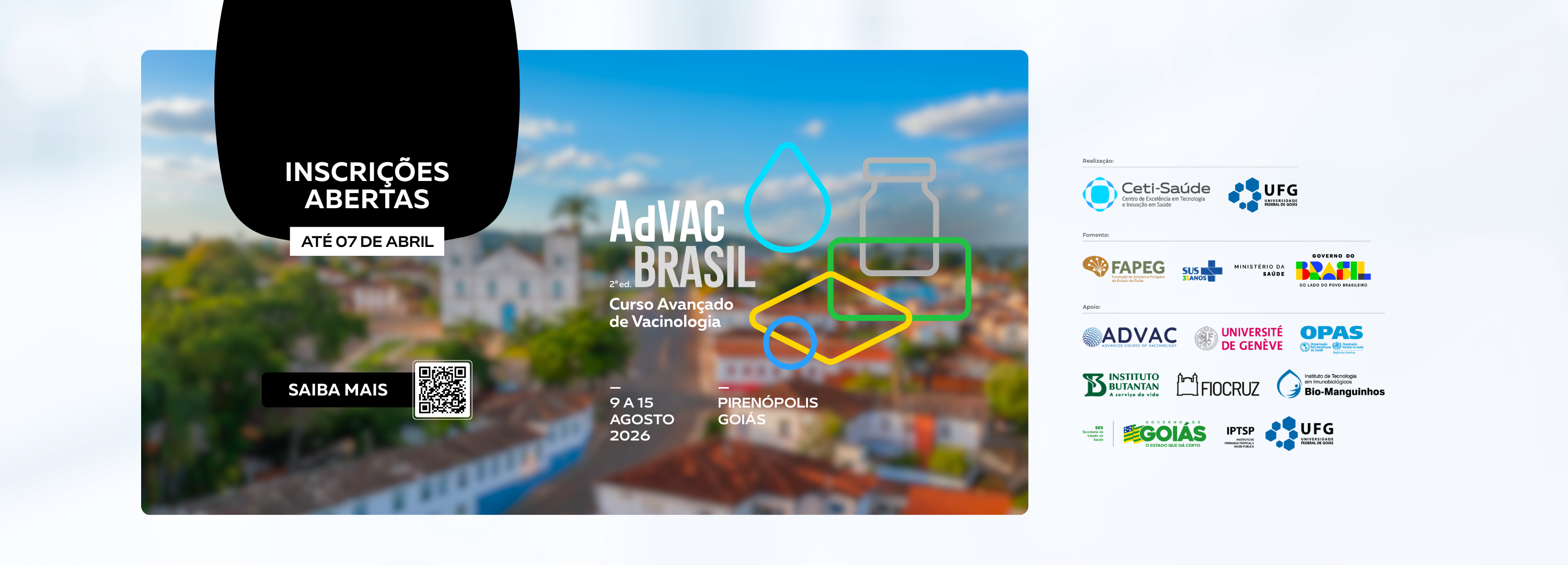 AdVAC Brasil - Inscriçoes Abertas