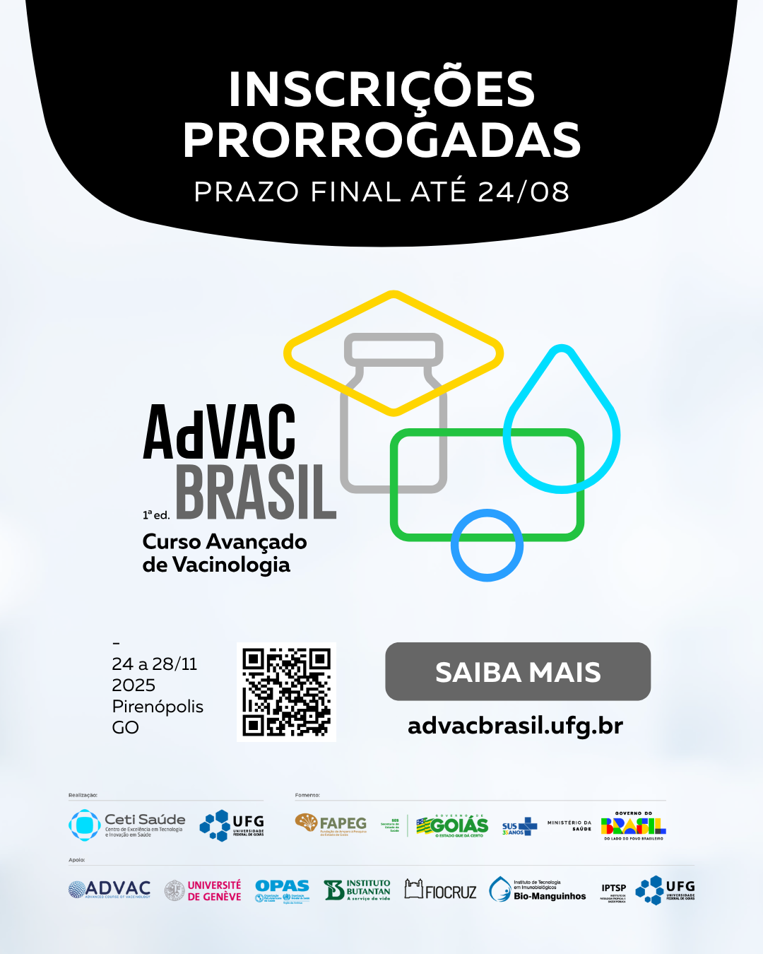 AdVac Brasil - inscriçao prorrogada