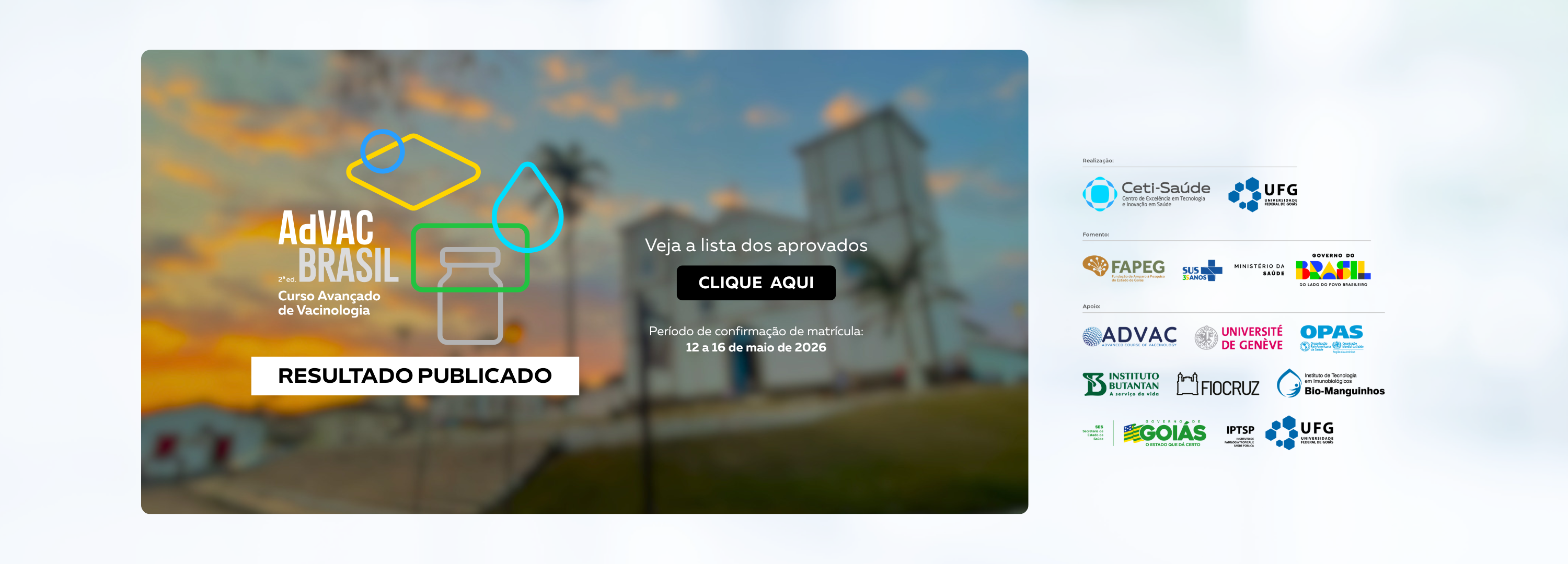 Resultado 2026 - banner site