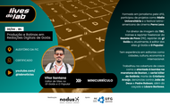 Imagem mostra detalhes de live com Vitor Santana, jornalista do G1 Goiás e O Popular