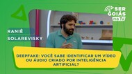 Imagem mostra banner de entrevista com Prof. Raniê Solarevisky