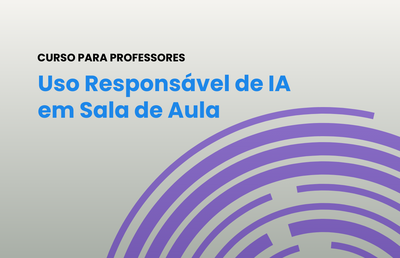 banner curso uso de ia em sala para professores