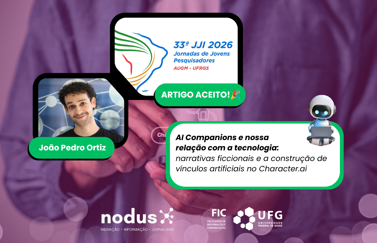 Imagem mostra detalhes de artigo de pesquisador do nodus aprovado em evento internacional