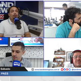 Imagem msotra captura de tela de transmissão ao vivo no YouTube da rádio BandNews FM Goiânia