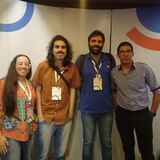 Imagem mostra membros do Lab Notícias - Nodus/UFG em evento do Google, em Brasília. 