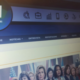 Imagem msotra captura de tela de homepage do Lab Notícias