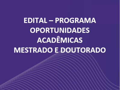 Oportunidades acadêmicas
